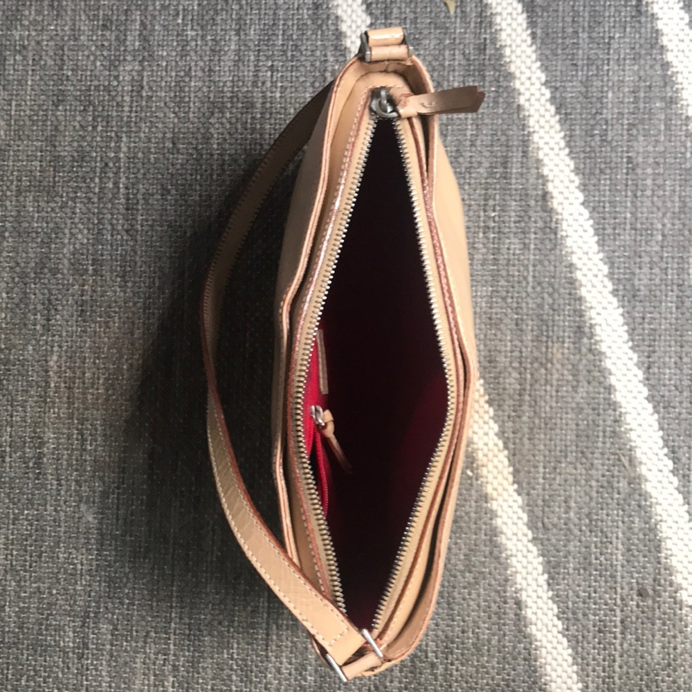 KATE SPADE • Leather Camel Color • Silver Hardware - Picture 5 of 8